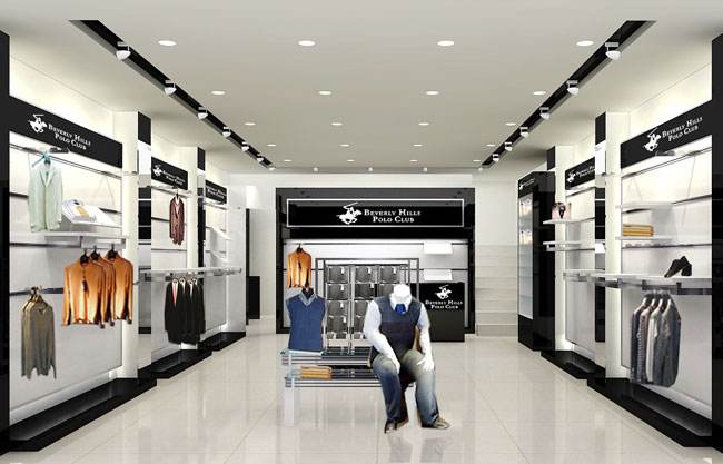 男裝專(zhuān)賣(mài)店展柜/男裝展柜制作/男裝展柜廠