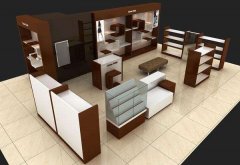 服裝展柜定制，男裝展柜